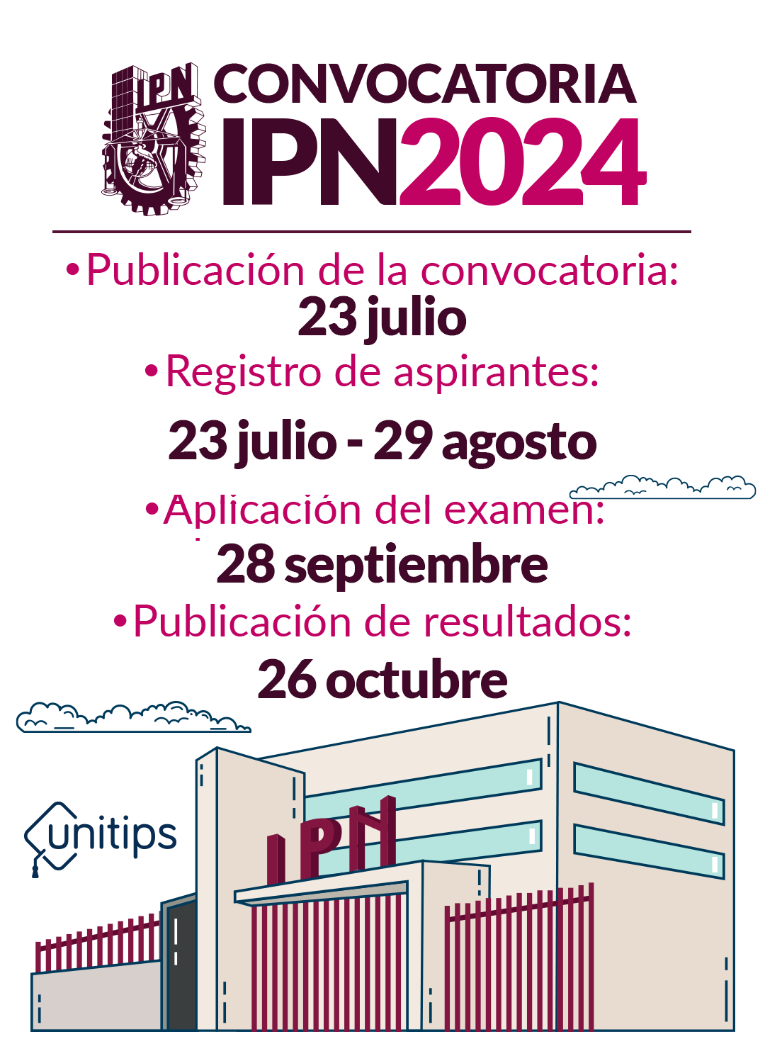 Convocatoria IPN 2024 nivel licenciatura